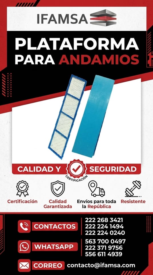 Cuñas metálicas para cimbra 2.20 x 0.47 m en Monterrey (Municipio)