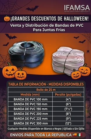 Banda PVC para Construcción, Impermeable