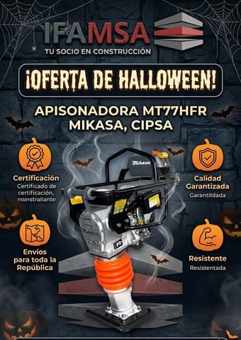 Apisonadora Mikasa MT77HFR en venta en Atlixco (Municipio)