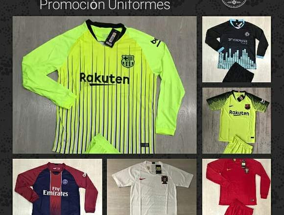 Uniformes de fútbol en promoción en Bogotá, D.C. (Municipio)