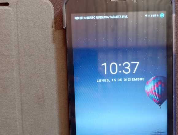 Tablet teléfono. Agarran chip