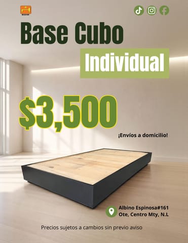 Base Cubo Individual en Monterrey en Monterrey (Municipio)