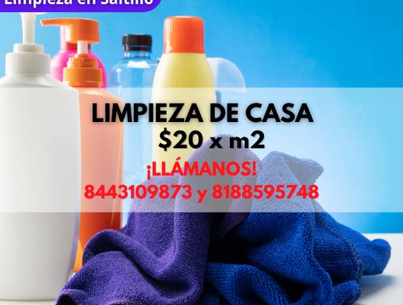 Limpieza en Saltillo en Saltillo (Municipio)