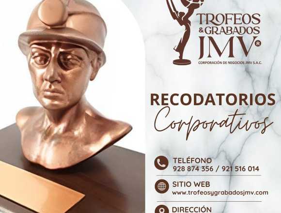 TROFEOS PERSONALIZADOS Y TROFEOS EN GENERAL en Lima (Lima 1) (Distrito)