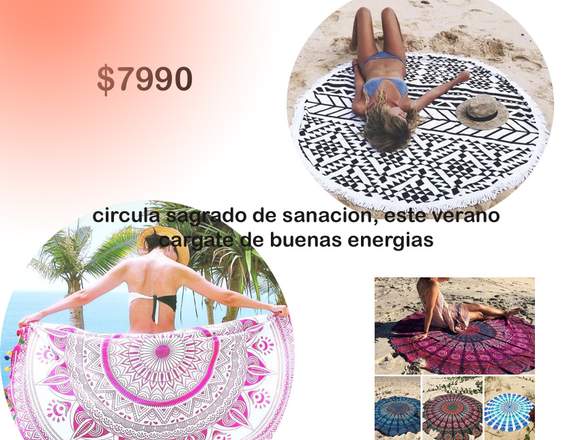toallas mandalas buenas energias en Santiago (Comuna)