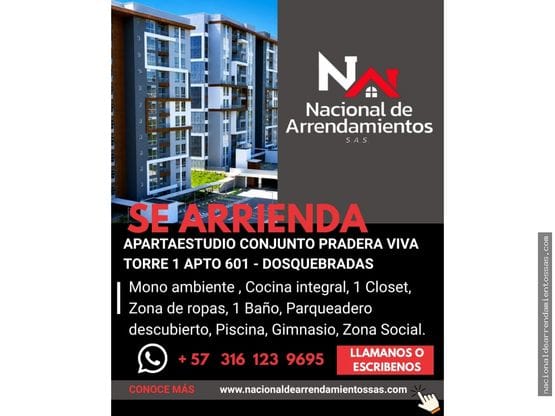 APARTAMENTO PARA ESTRENAR PRADERA VIVA EN DOSQUEBRADAS