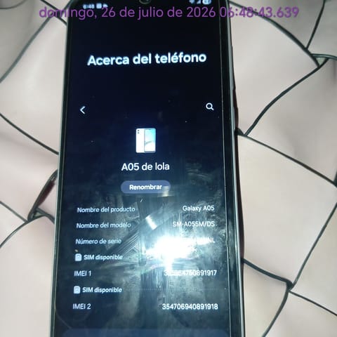 Samsung galaxy a05 color blanco en Panamá (Distrito)