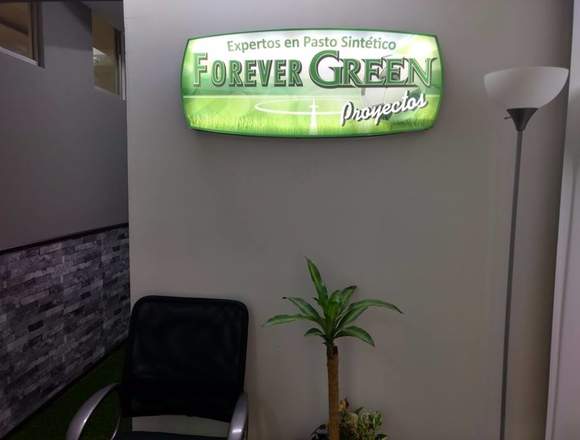 Oficina administrativa para tres personas
