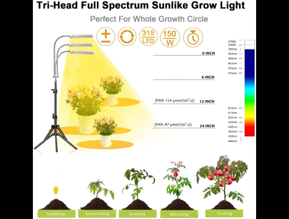 Luz de crecimiento para plantas de interior en Panamá (Distrito)