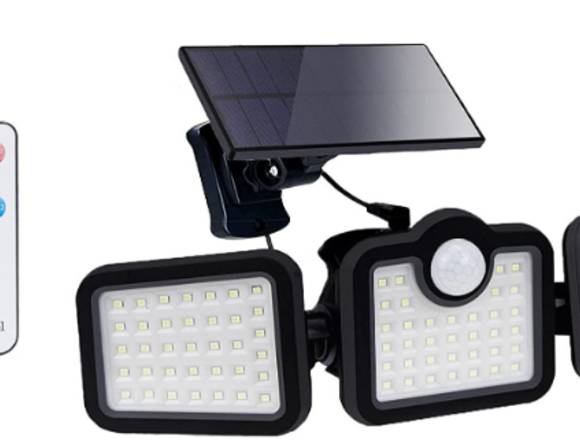 Luz solar de seguridad con sensor y control remoto en Panamá (Distrito)