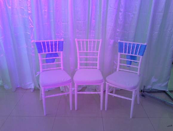 Sillas Tiffany para Eventos en Ecatepec de Morelos (Municipio)