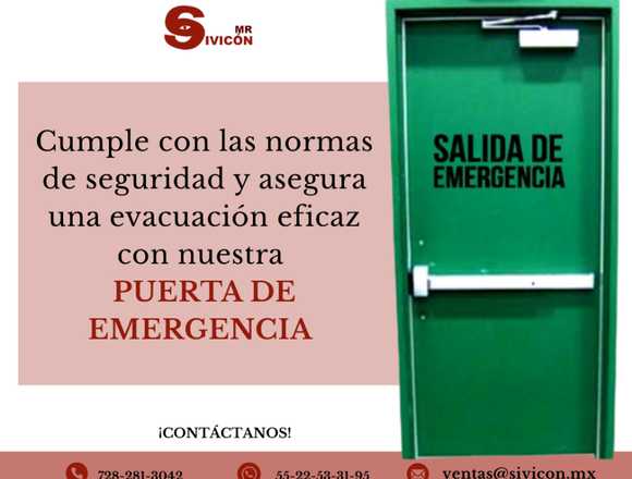 PUERTA DE EMERGENCIA (SEGURIDAD Y CONFIANZA) en Zacatecas (Municipio)