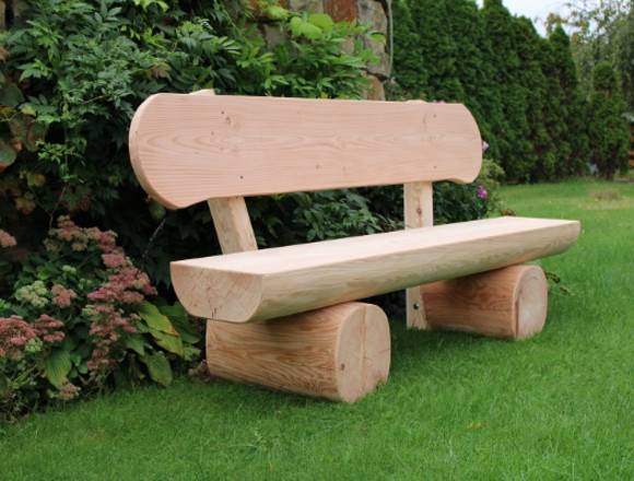 Gartenbank aus Lärchenholz. Holzmöbel. Holzbank. in Steyerberg (Lokalität)