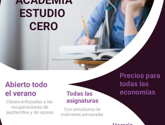 Clases de recuperación en Badajoz (Municipio)