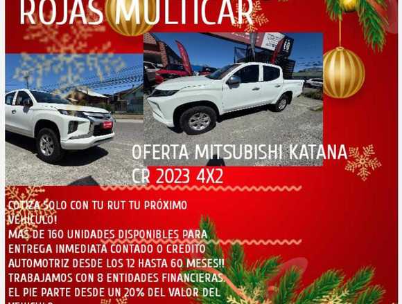 OFERTA MITSUBISHI KATANA CR WORK 4X2 FULL DIESEL en Puerto Montt (Comuna)