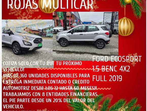 OFERTA FORD ECOSPORT 1.5 BENC FULL 2019 en Puerto Montt (Comuna)