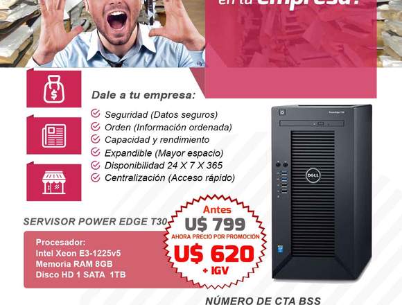 SERVIDORES LENOVO Y DELL