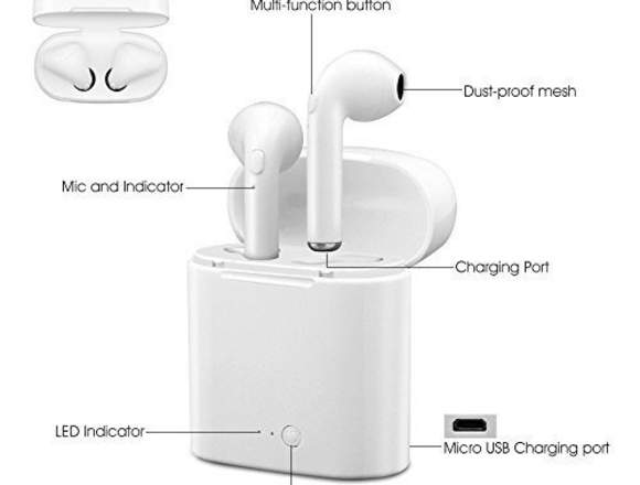 Auriculares Bluetooth . i7S TWS wireless EARBUDS