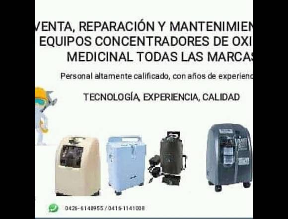 reparacion y mantenimiento de concentradores en Libertador (Municipio)