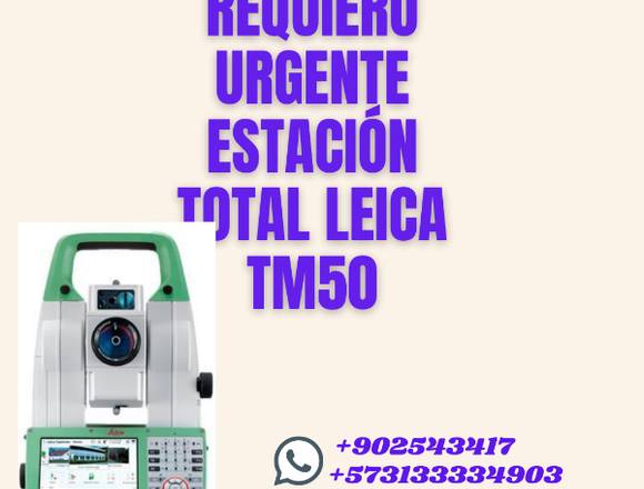 Compramos estaciones totales Leica usadas en Lima (Lima 1) (Distrito)