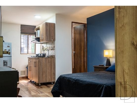 Apartaestudio en Belén cerca a Laureles, Coliving Malibu