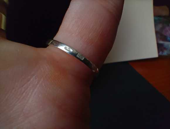Anillo flor de lis de plata para mujer y hombre