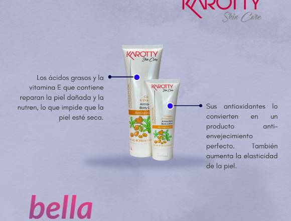 Karotty Skin Care colágeno y vit. E.