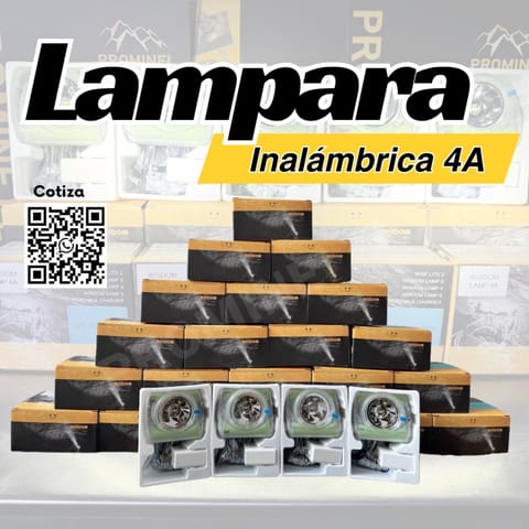LÁMPARA 4A INALÁMBRICA LED en San Miguel (Distrito)