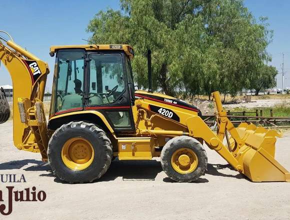 EN REMATE RETROEXCAVADORA 420 D MODELO 2003