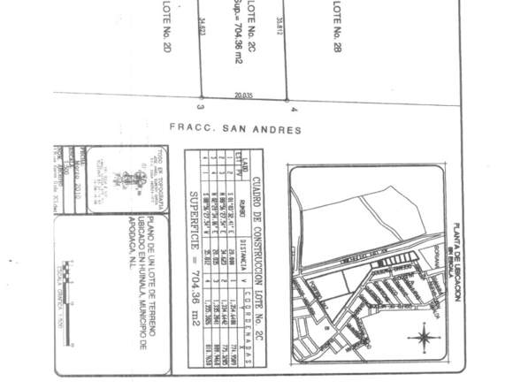 TERRENO EN VENTA AVE, TELEFONOS en Apodaca (Municipio)