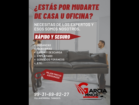 fletes y mudanzas villahermosa garcia hnos