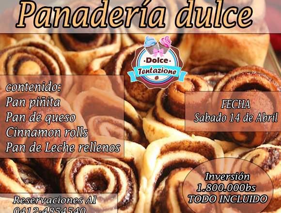 Talleres de Repostería y panificacion en Aragua (Municipio)
