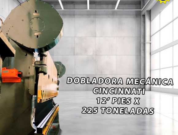 DOBLADORA MECÁNICA CINCINNATI 14' X 225 TONELADAS en Iztapalapa (Municipio)