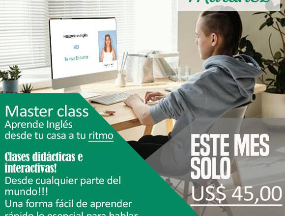 Aprende inglés a tu ritmo, rápido y fácil en Huaquillas (Cantón)