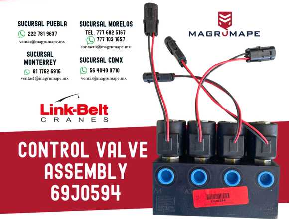 VALVE CONTROL 69J0594 en Puebla (Municipio)