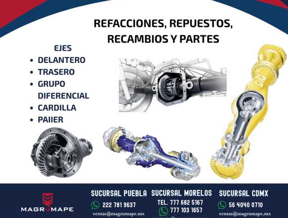 REFACCIONES PARA GRÚAS INDUSTRIALES en Cuernavaca (Municipio)