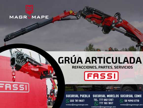 GRÚA ARTICULADA FASSI