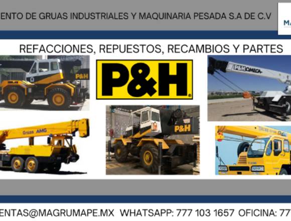 REFACCIONES P&H CONTACTANOS en Cuernavaca (Municipio)