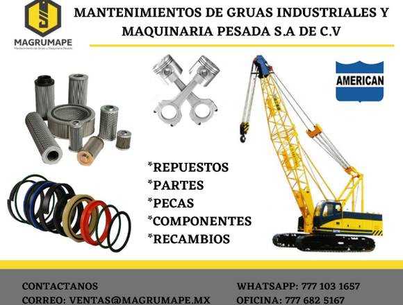 Contamos con refacciones american en Cuernavaca (Municipio)