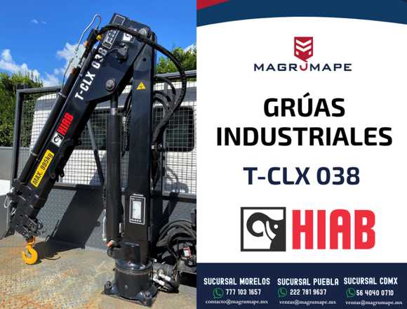 GRÚAS INDUSTRIALES T-CLX 038 HIAB