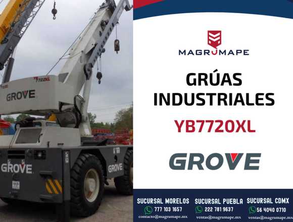 GRÚAS INDUSTRIALES YB7720XL GROVE en Cuernavaca (Municipio)