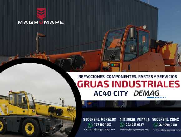 GRUAS INDUSTRIALES AC40 CITY DEMAG
