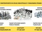 Refacciones Kubota y Doosan