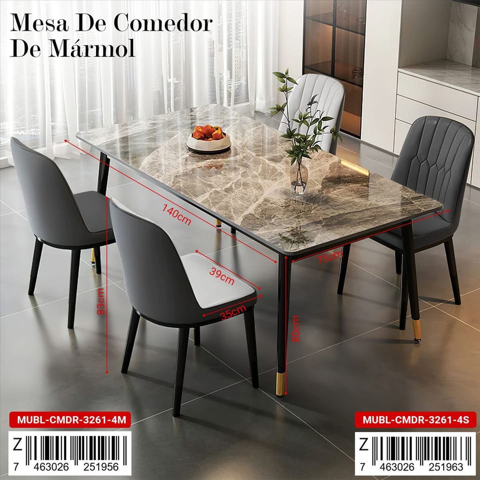 Mesa de comedor de mármol en Santo Domingo Este (Municipio)