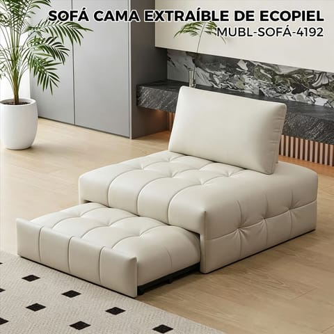 Sofá plegable de ecopiel en Santo Domingo Este (Municipio)