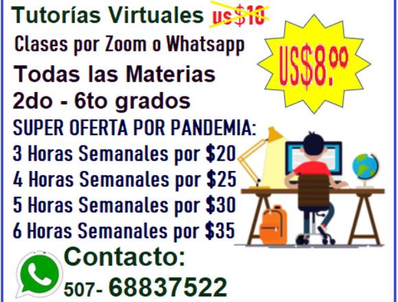 Tutoría, afianzamiento, estudio dirigido en Panamá (Distrito)