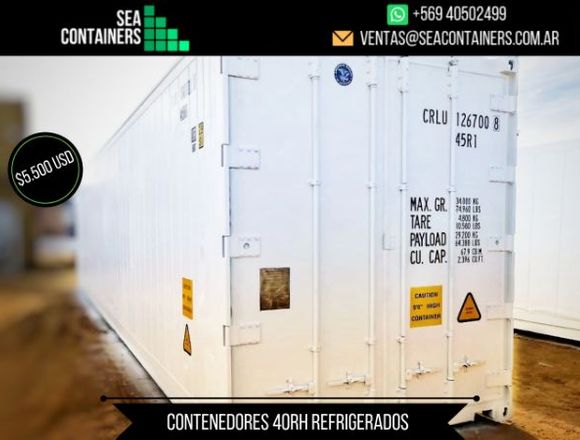 Contenedores Reefers 20RH y 40RH en Mendoza (Localidad)