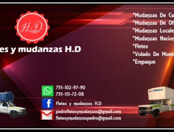 fletes y mudanza HD en Gustavo A. Madero (Municipio)