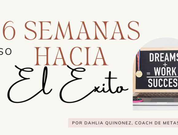 Curso 6 Semanas Hacia El Éxito en Doñinos de Salamanca (Municipio)