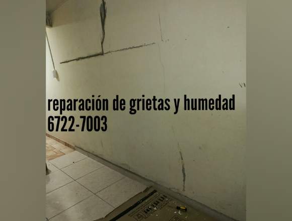 REPARACIÓN DE HUMEDAD HONGOS SALITRES GRIETAS en San Francisco (Distrito)